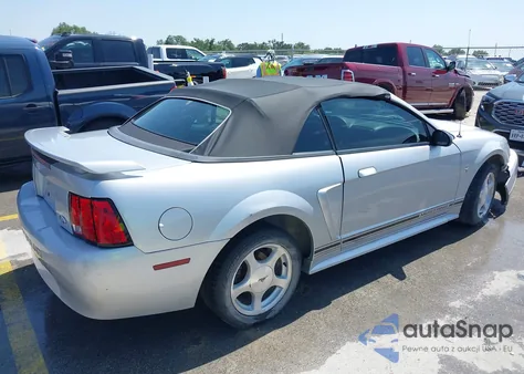 2001 Ford Mustang из США, поврежденный, VIN 1FAFP44451F208230